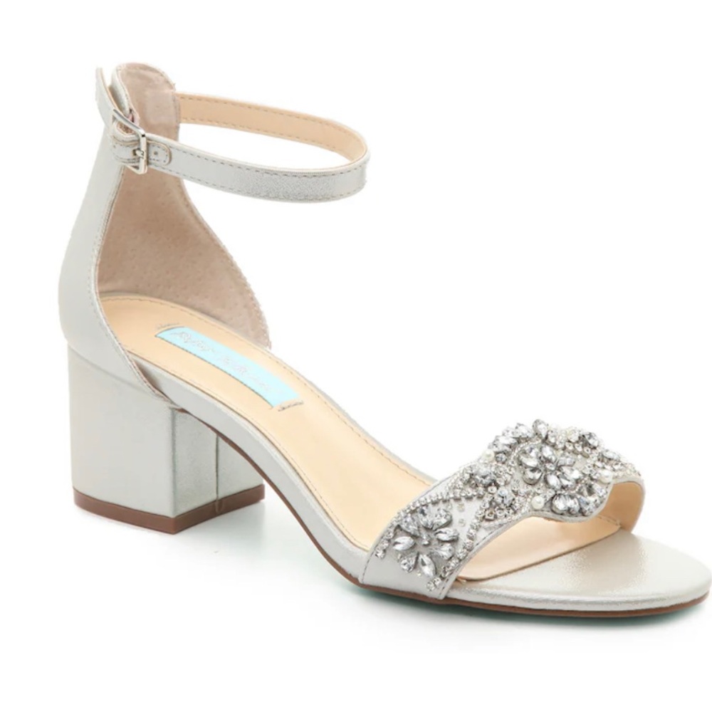 Betsey Johnson Rhinestone Heels
